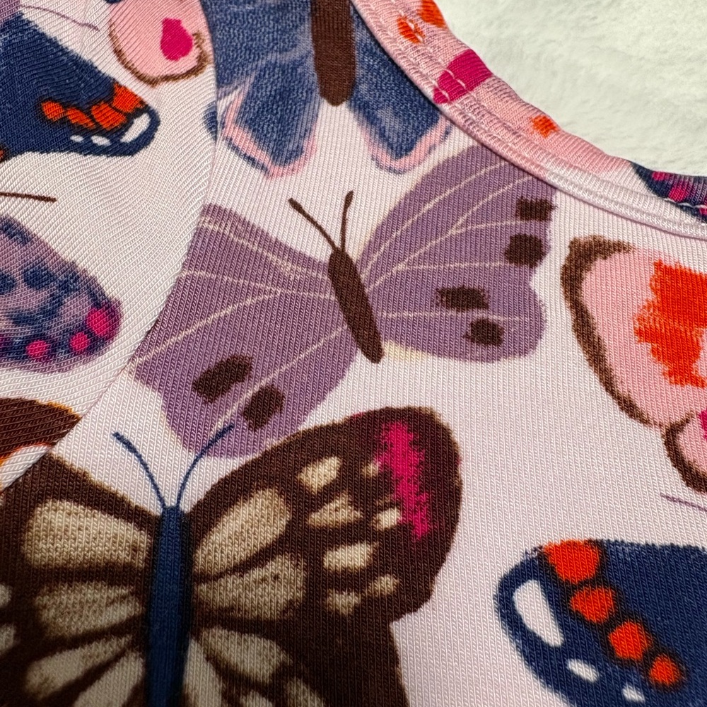 Little Sleepies Butterfly Kisses Twirl Dress 0-3M NWT Bamboo - Picture 3 of 5